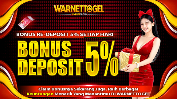BONUS DEPOSIT 5%
